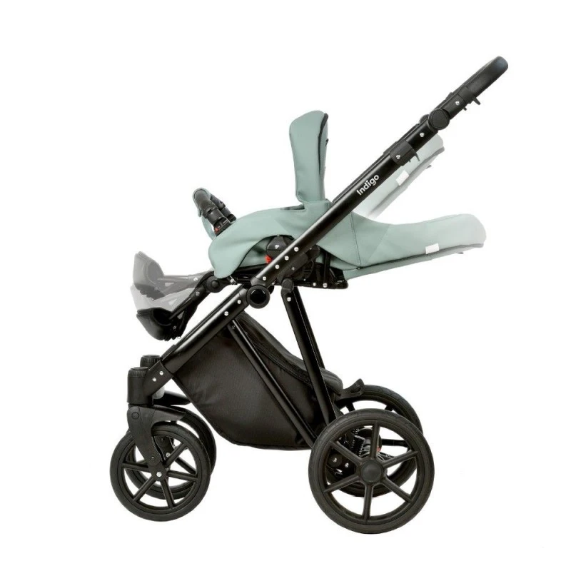 Бебешка количка Baby Giggle, Adagio, 2в1, 04 Зелен